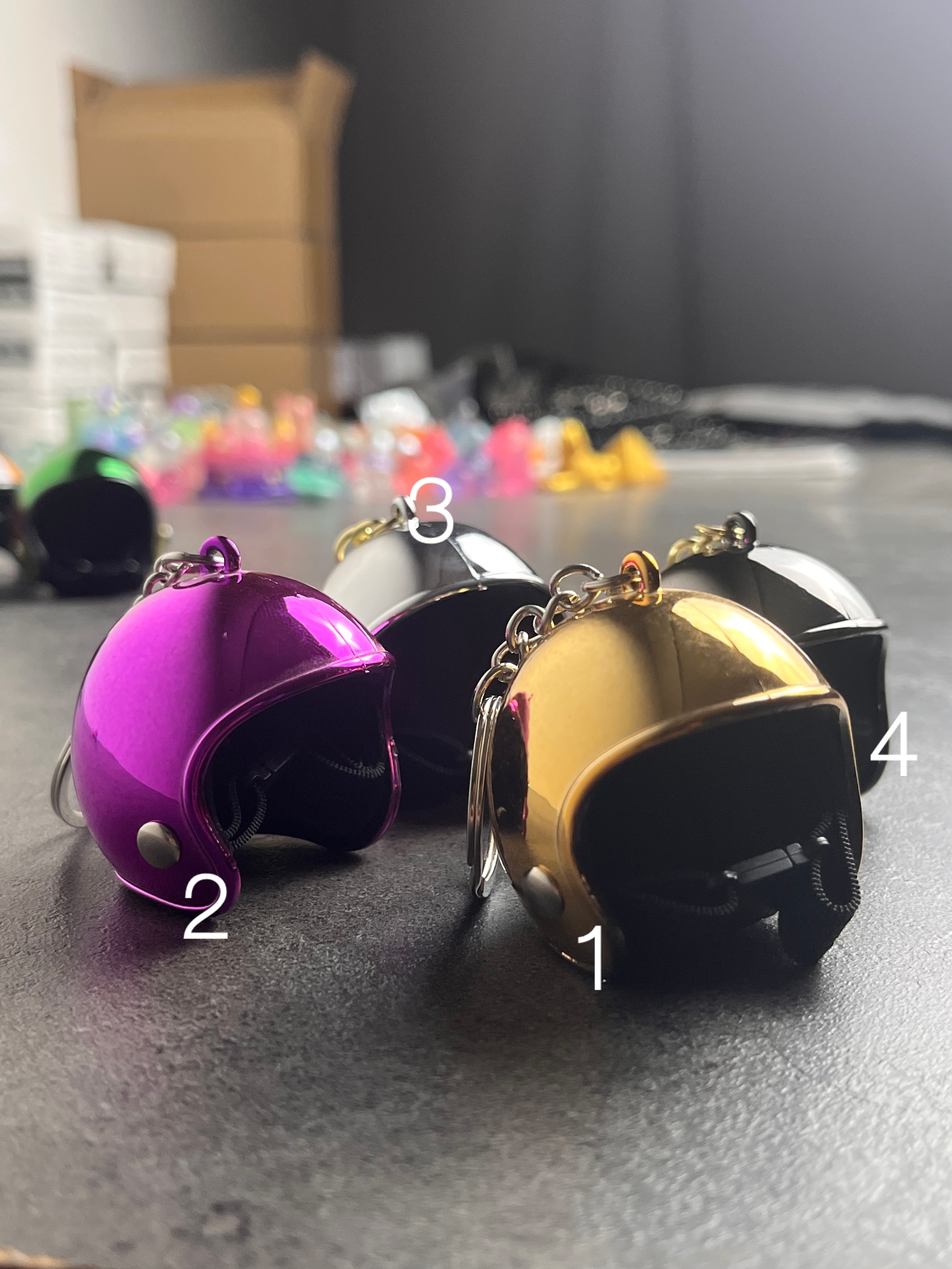 جاکلیدی کلاه کاسکت