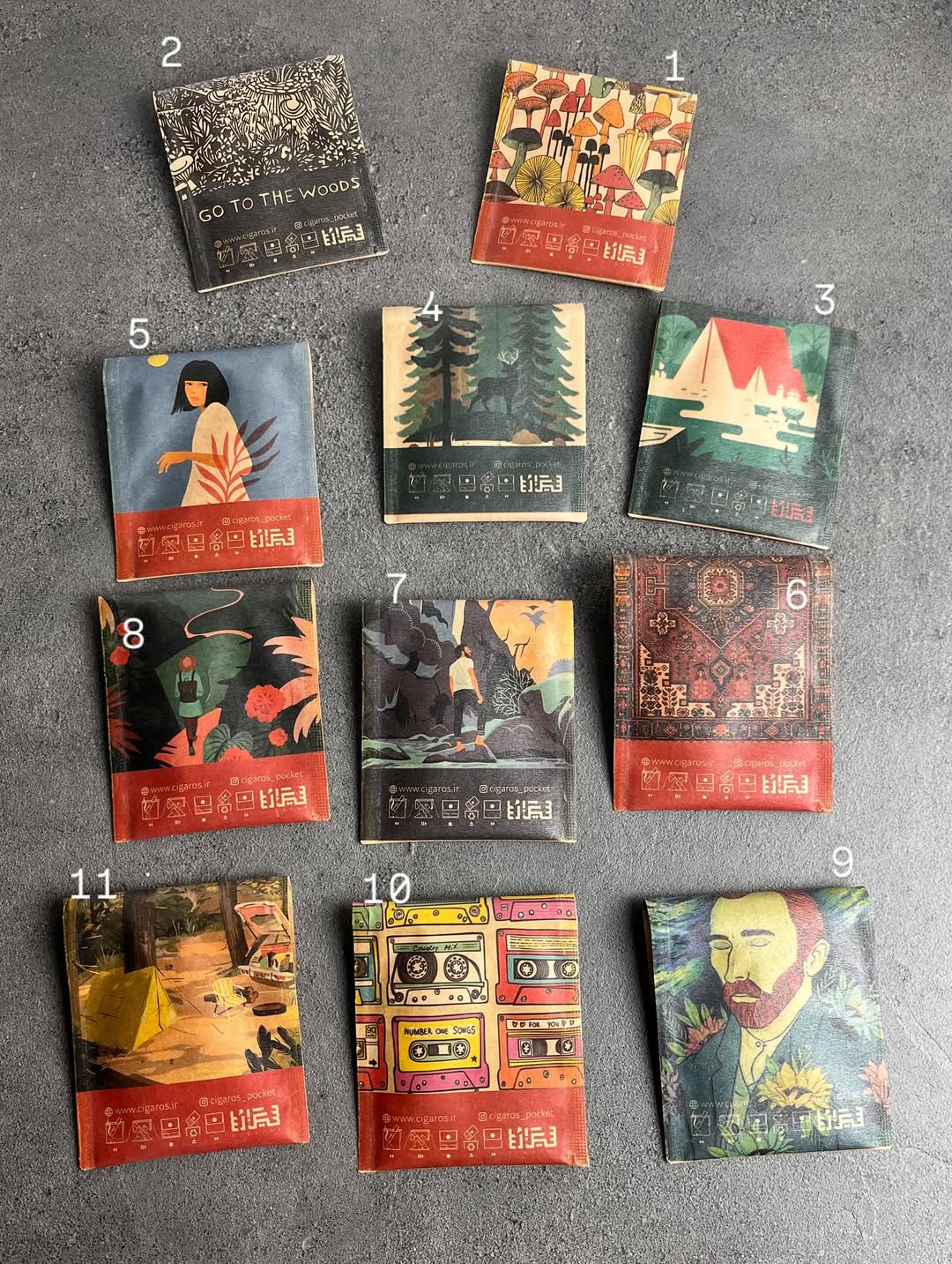 زیرسیگاری همراه