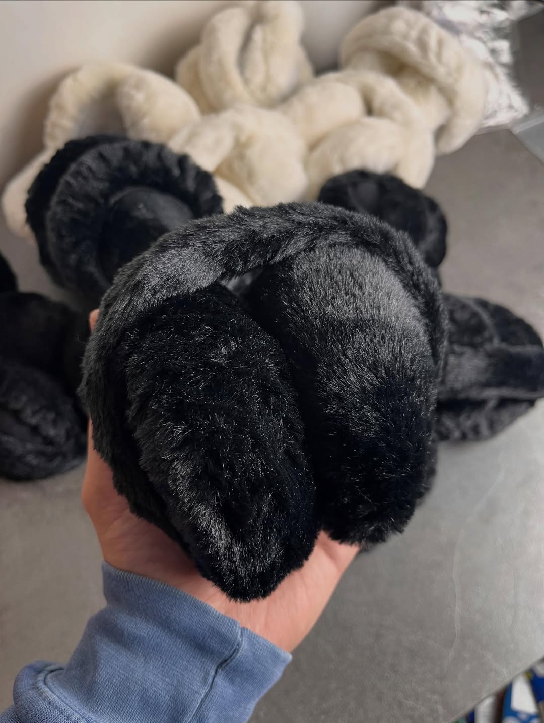 گوشگیر مخملی تاشو قابل شست و شو